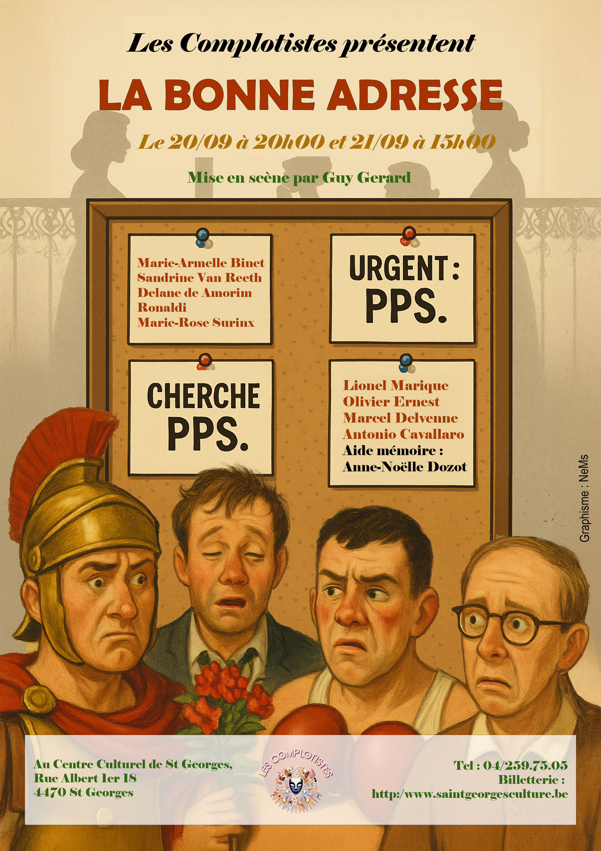 Les Complotistes - La Bonne Adresse